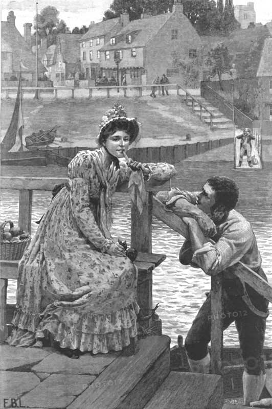 ''None so Deaf as those who won't Hear'; after E. Blair Leighton', 1890. Creator: Unknown.