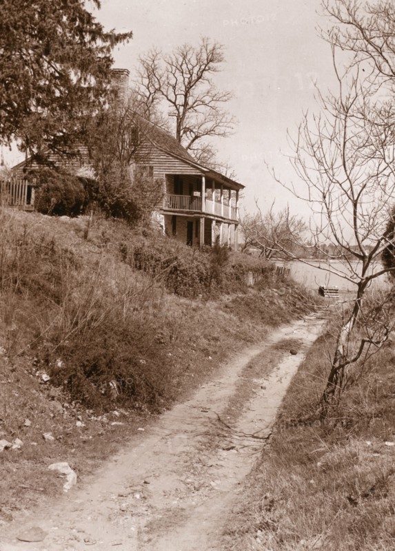 Port Royal house, Port Royal, Caroline County, Virginia, between 1927 and 1929. Creator: Frances Benjamin Johnston.
