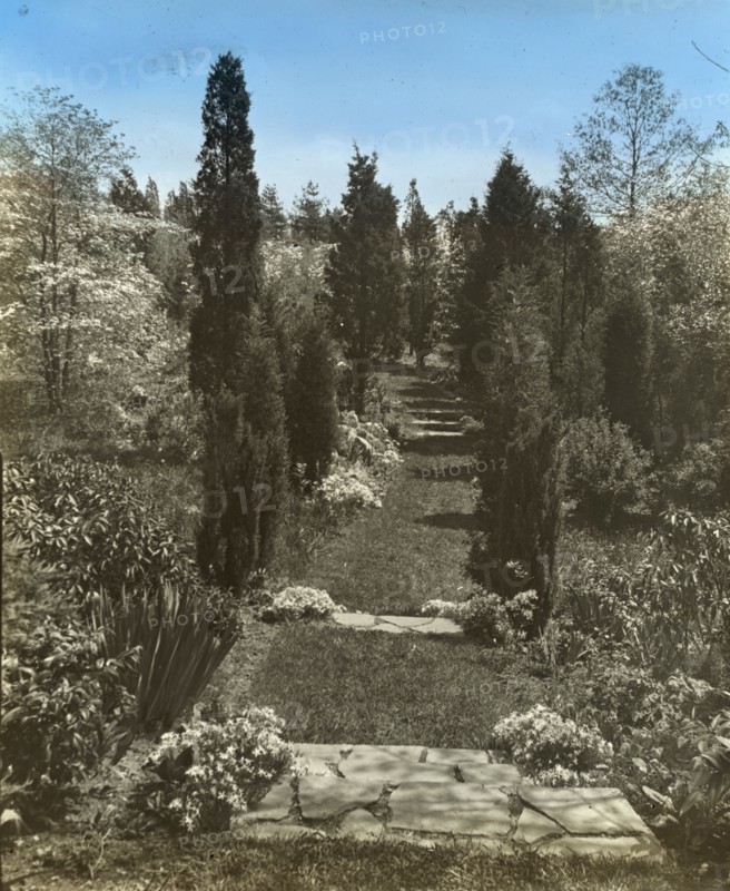 Old Acres, Robert Low Bacon house, Old Westbury, New York, 1921. Creator: Frances Benjamin Johnston.