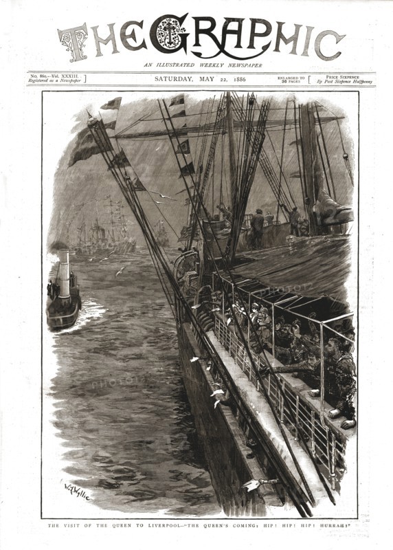 'The Graphic, Front Cover May 22nd. 1886', 1886.  Creator: Unknown.