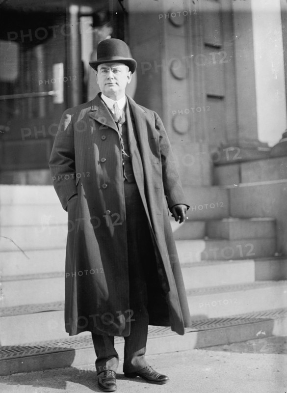 Joseph Wingate Folk, Governor of Missouri, Solicitor of State Department, 1911. Creator: Harris & Ewing.