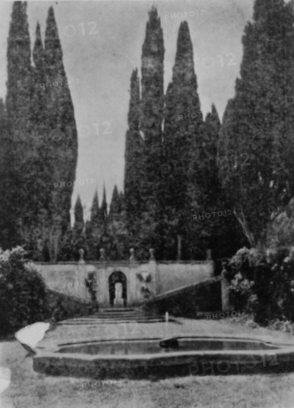 In old world gardens, an exhibition of photographs by Frances Benjamin Johnston..., 1926. Creator: Frances Benjamin Johnston.