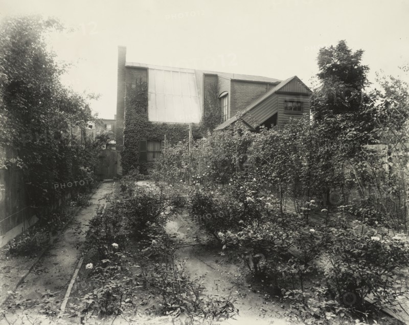 Frances Benjamin Johnston's house and photography studio, 1332 V. Street, NW, Washington, DC., 1898. Creator: Frances Benjamin Johnston.