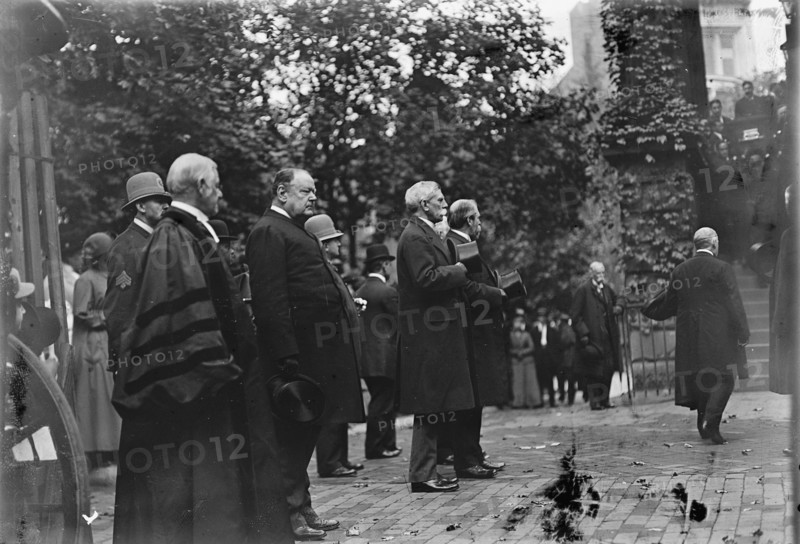 Funeral At New York Avenue Presbyterian Church, 1911. Creator: Harris & Ewing.