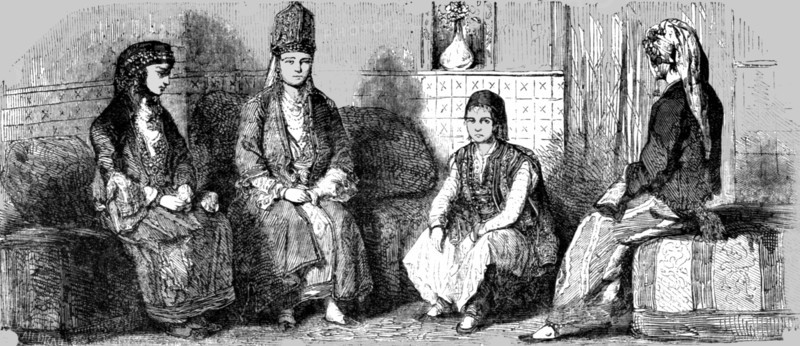'Costumes of the Women of Sinope - Marriage Dress of a Greek Female, 1854, Creator: Unknown.