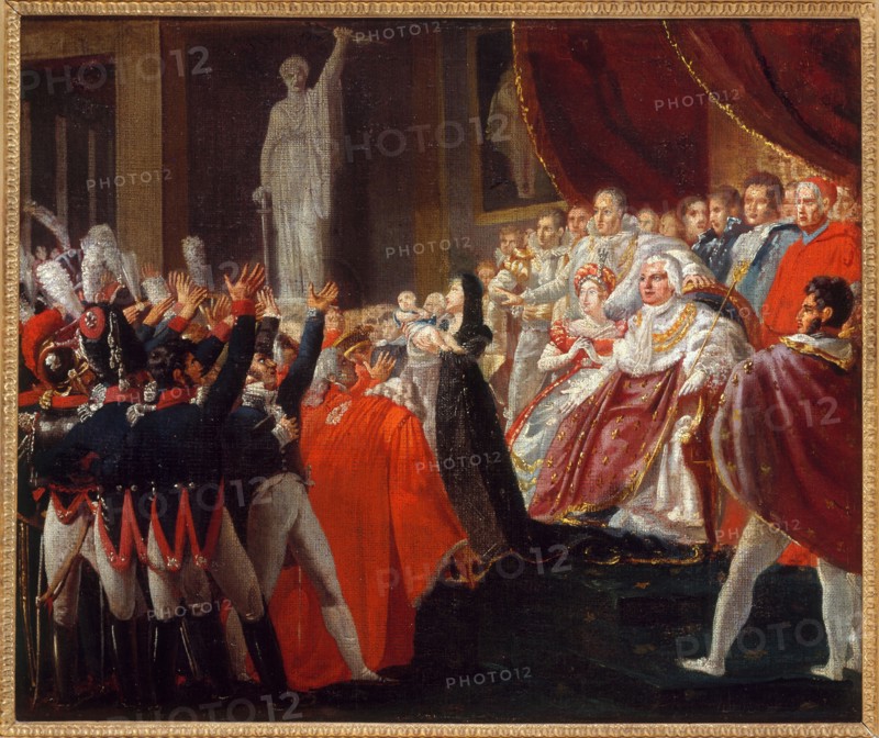 H.R.H. Monseigneur the Duke de Bordeaux presented to the people..., c1822. Creator: Unknown.
