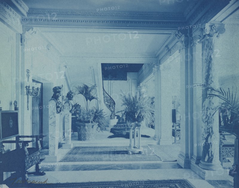 Mary Scott Townsend House, Wash., D.C.: Hallway of lobby, c1910. Creator: Frances Benjamin Johnston.