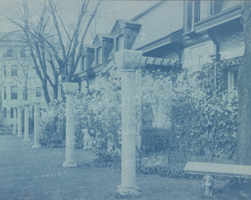 Mary Scott Townsend House, Wash., D.C.: Carriage house(?), c1910. Creator: Frances Benjamin Johnston.