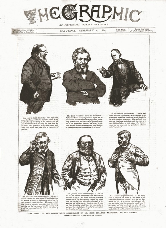 'The Graphic, Front Cover February 6th. 1886', 1886.  Creator: Unknown.