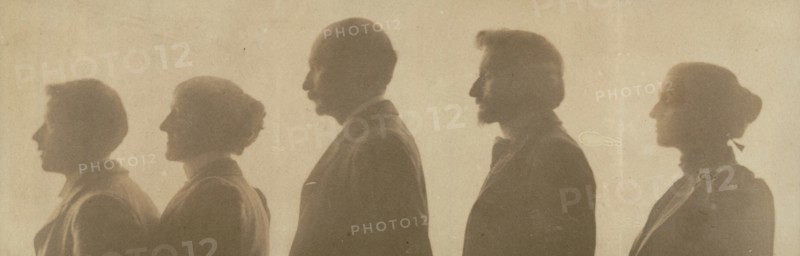 Salon jury, Philadelphia, 1899. Creator: Eva Watson-Schutze.