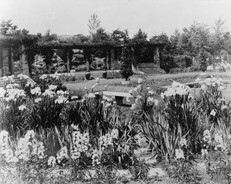 Beacon Hill House, Arthur Curtiss James house, Beacon Hill Road, Newport, Rhode Island., 1917. Creator: Frances Benjamin Johnston.