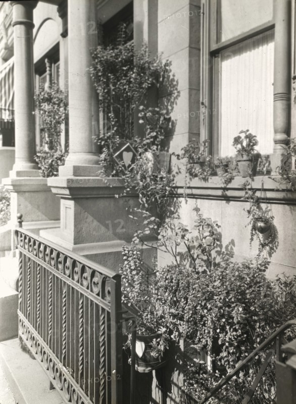 Janitor apartment. 137 East 30th Street, New York, New York, c1922. Creator: Frances Benjamin Johnston.