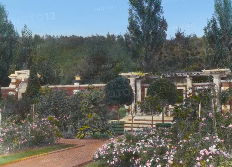 Brookside, William Hall Walker house, Brookside Road, Great Barrington, Massachusetts, c1916. Creator: Frances Benjamin Johnston.