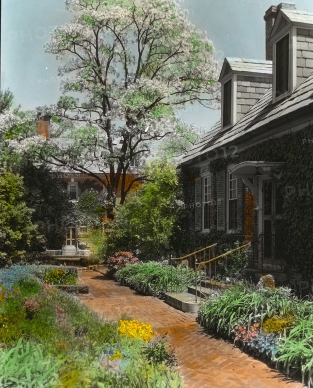 York Hall, Captain George Preston Blow house, Route 1005 and Main Street, Yorktown, Virginia, 1929 Creator: Frances Benjamin Johnston.