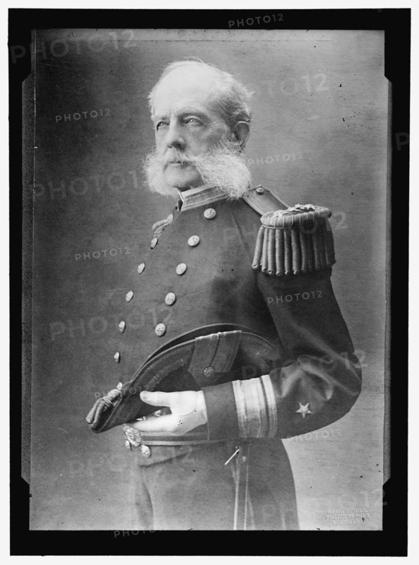 Admiral Stephen B. Luce, US Navy, between 1910 and 1917.  Creator: Harris & Ewing.
