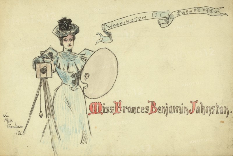Miss Frances Benjamin Johnston, Washington DC, July 19, '96. Creator: Frances Benjamin Johnston.