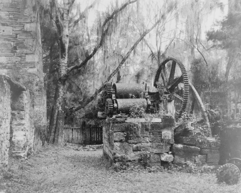 Ruins of an early sugar mill, Orange City, Volusia Co., Florida, between 1936 and 1939. Creator: Frances Benjamin Johnston.