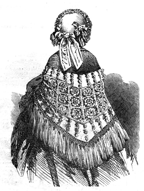 Paris Fashions for August, 1854. Creator: Unknown.