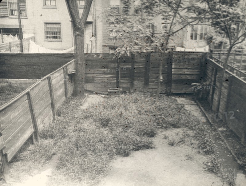 Flagstones, Charles Clinton Marshall house, 117 West 55th Street, New York, New York, 1922. Creator: Frances Benjamin Johnston.