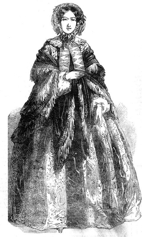 Paris Fashions for October, 1854. Creator: Unknown.