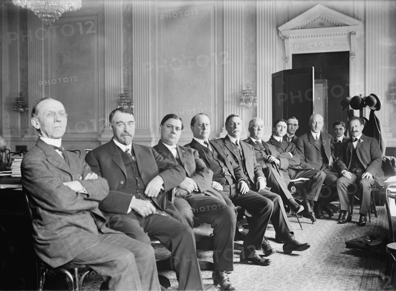 Special Subcommitte of Banking And Currency To Investigate 'Money Trusts,'..., 1912. Creator: Harris & Ewing.