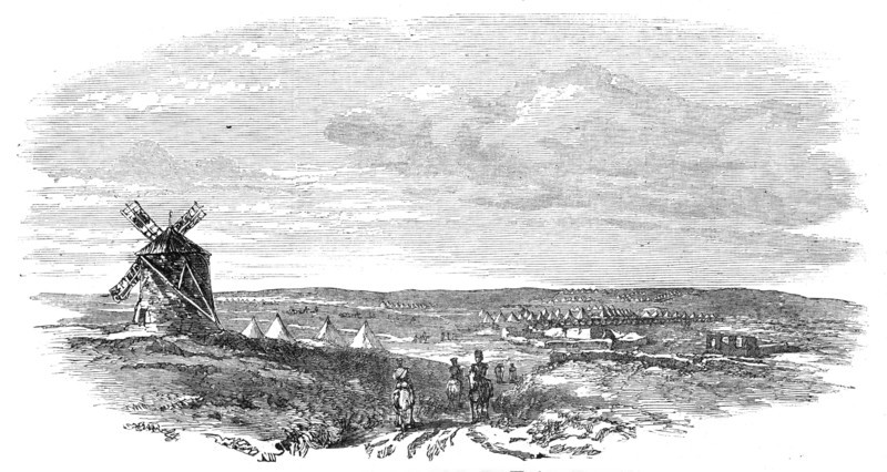 Camp of the Siege Train (General Sir J. Burgoyne), at Sebastopol, 1854. Creator: Unknown.