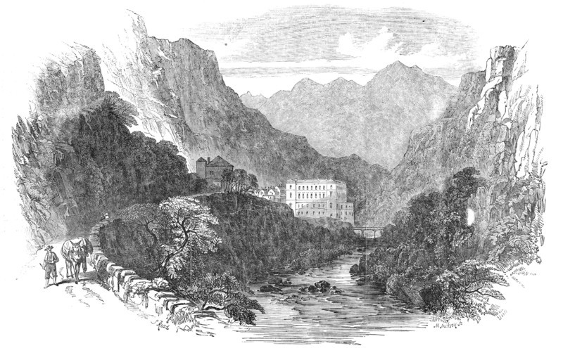 Eaux Chaudes, Pyrenees, 1854. Creator: Unknown.