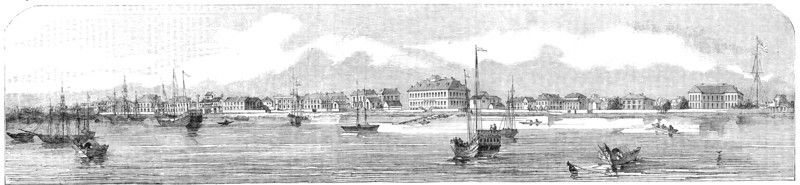 Shanghae, from an original sketch, 1854. Creator: Unknown.