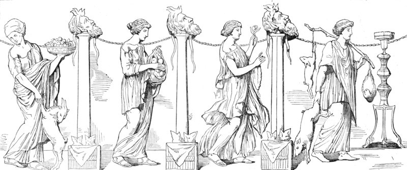 Interesting Greek vase discovered at Capua, 1854. Creator: Unknown.
