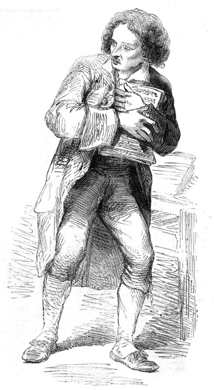 Mr. Morris Barnett, as "Monsieur Jacques", 1854. Creator: Unknown.