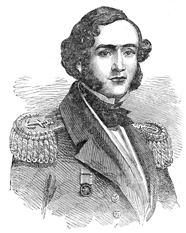 Captain William Hutcheson Hall, R.N., F.R.S., 1854. Creator: Unknown.