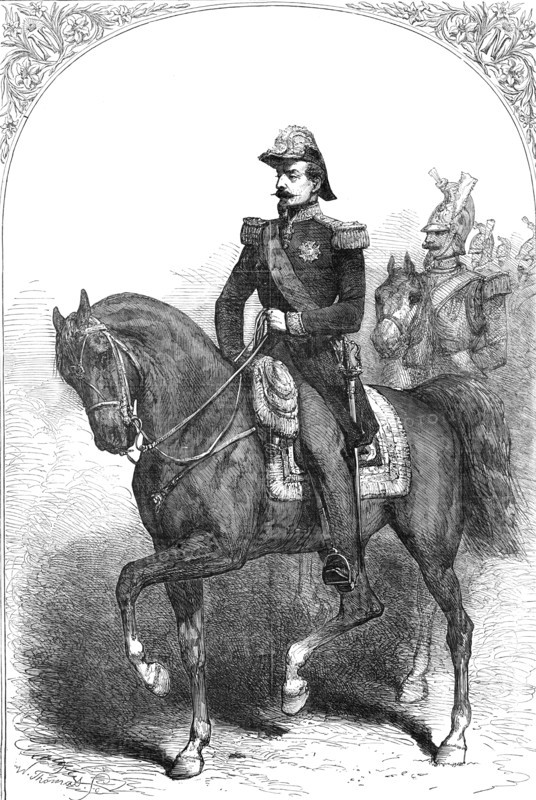 His Imperial Majesty Napoleon III, 1854. Creator: W Thomas.