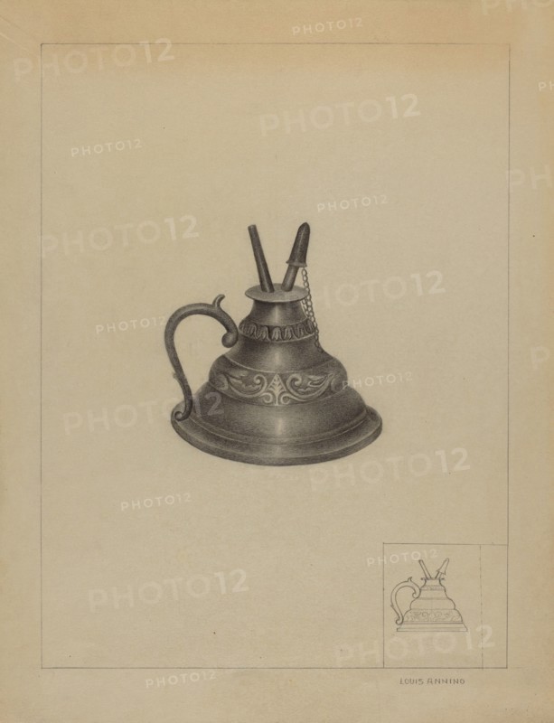 Lamp, c. 1936.