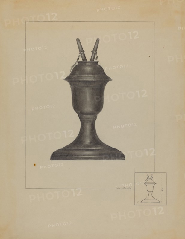 Lamp, c. 1936.