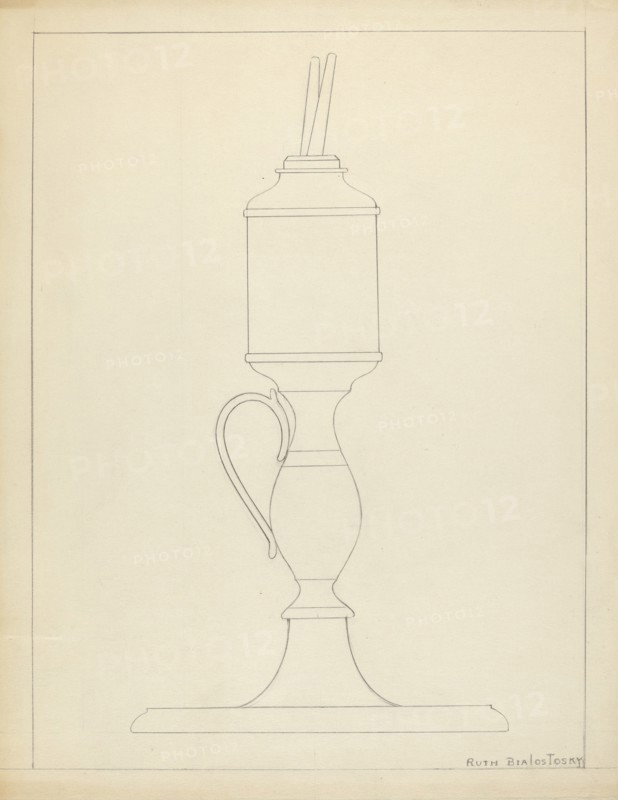 Lamp, c. 1936.