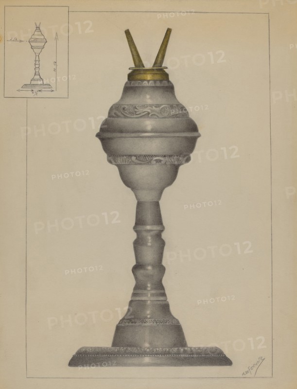 Lamp, c. 1936.