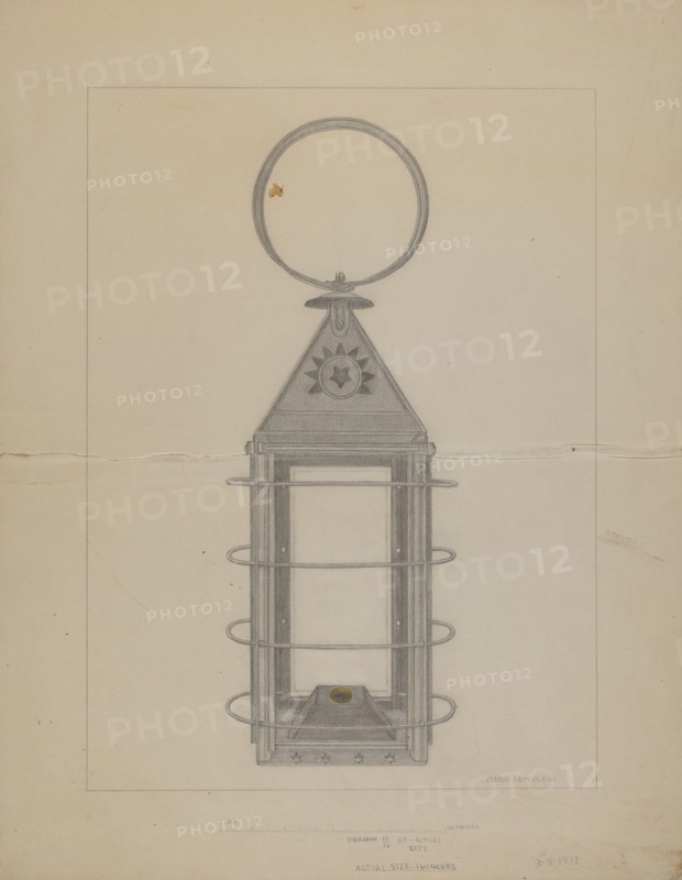 Lantern, 1937.