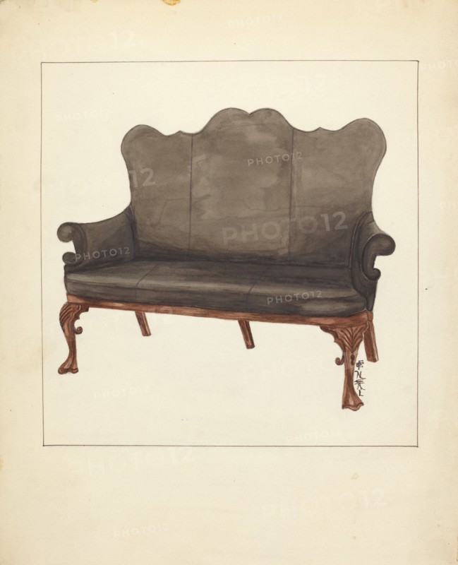 Sofa, c. 1953.