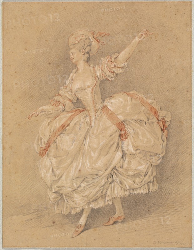 A Dancer, 1777.