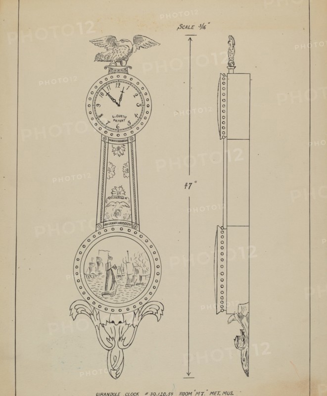 Clock, c. 1938.