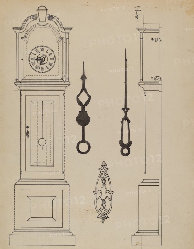 Clock, c. 1938.
