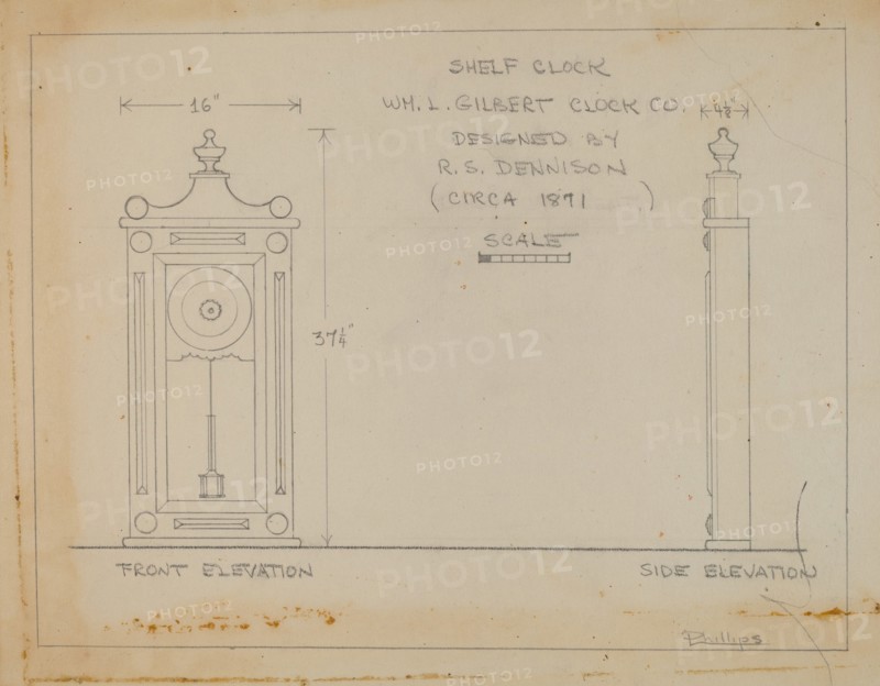 Clock, c. 1938.