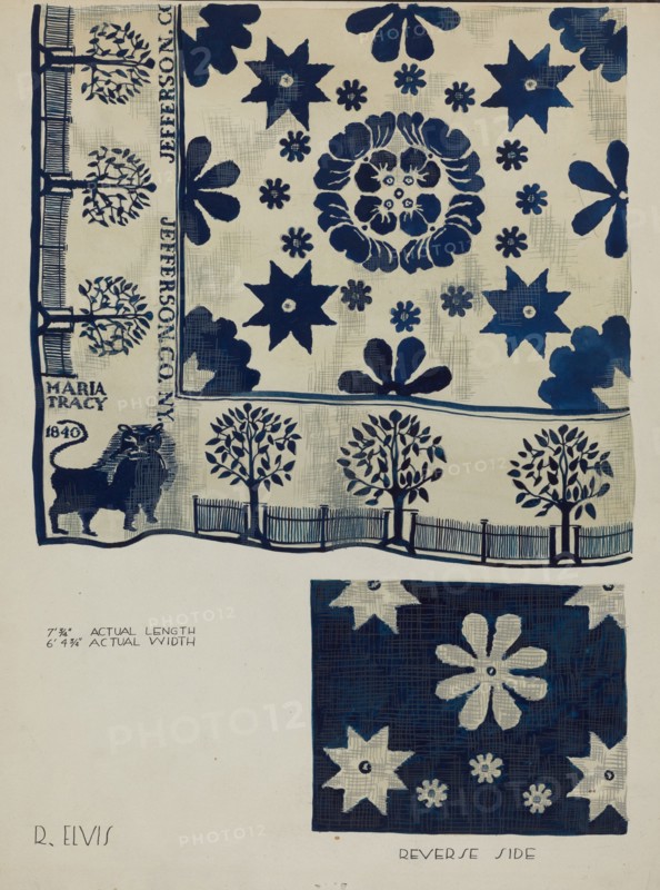 Coverlet, 1936.