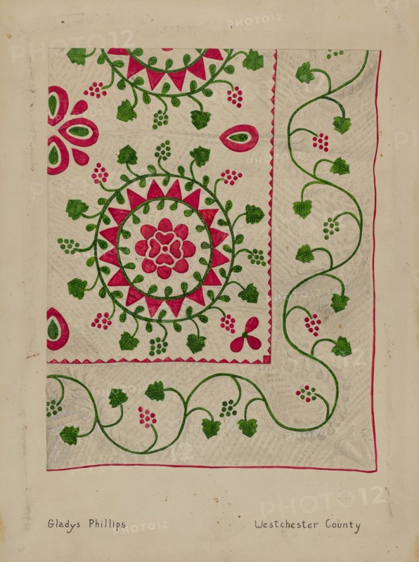 Quilt, c. 1937.