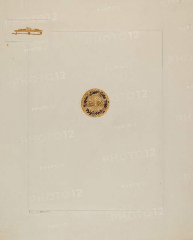 Brooch, c. 1937.
