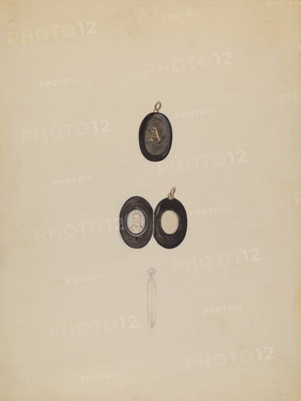 Locket, c. 1938.