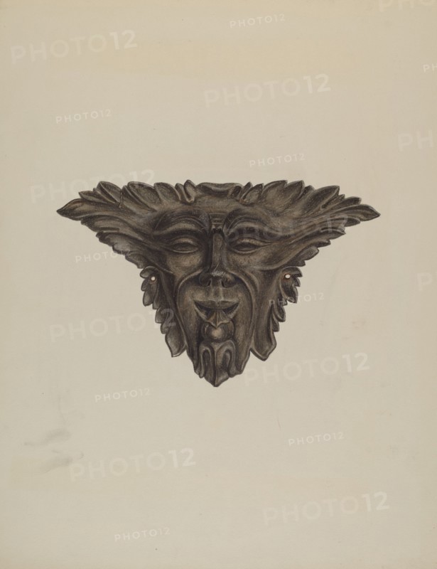 Plaque, c. 1941.