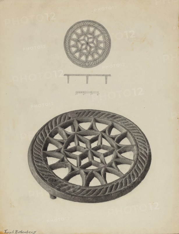 Trivet, c. 1937.