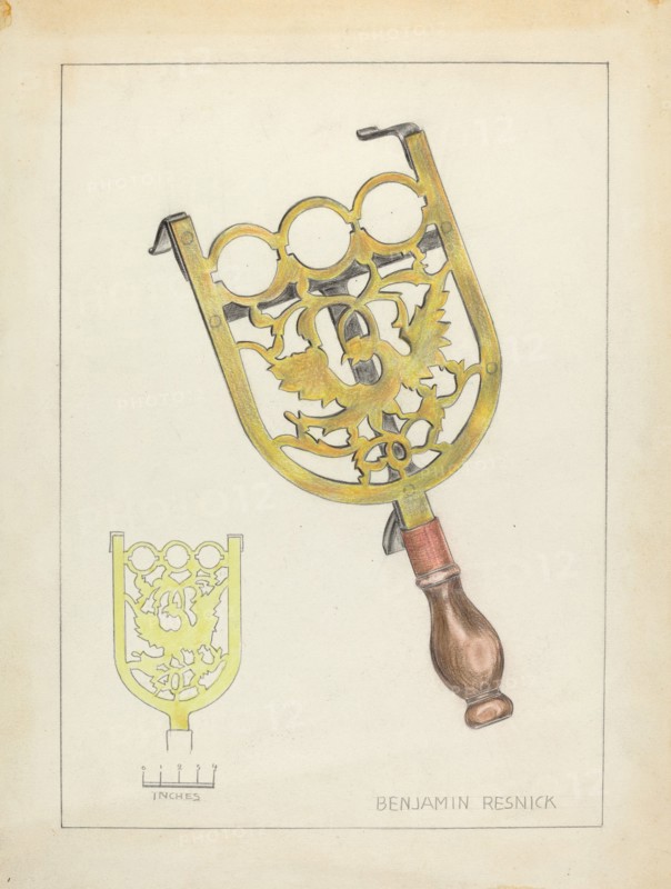 Trivet, c. 1939.