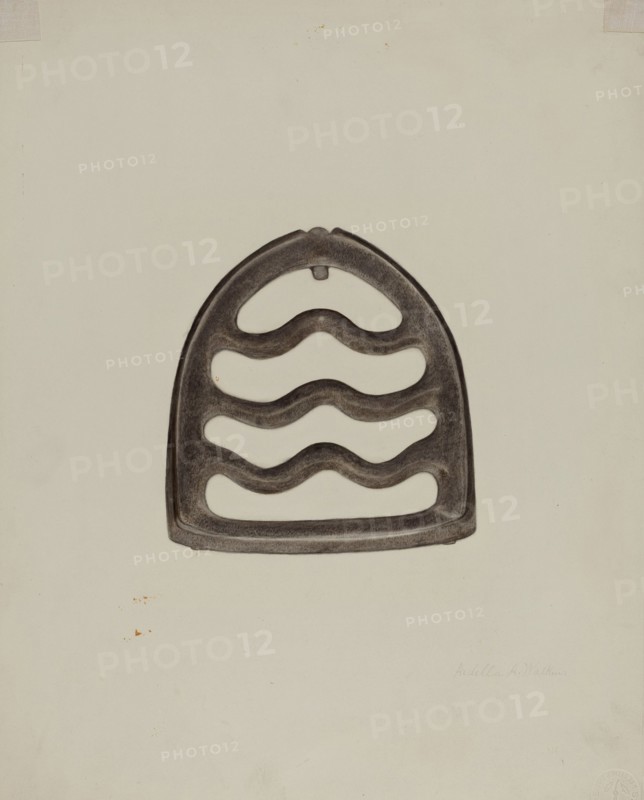Trivet, c. 1941.